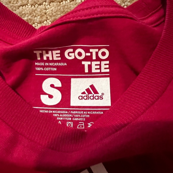 Adidas Indiana University basketball tee shirt - Picture 3 of 4